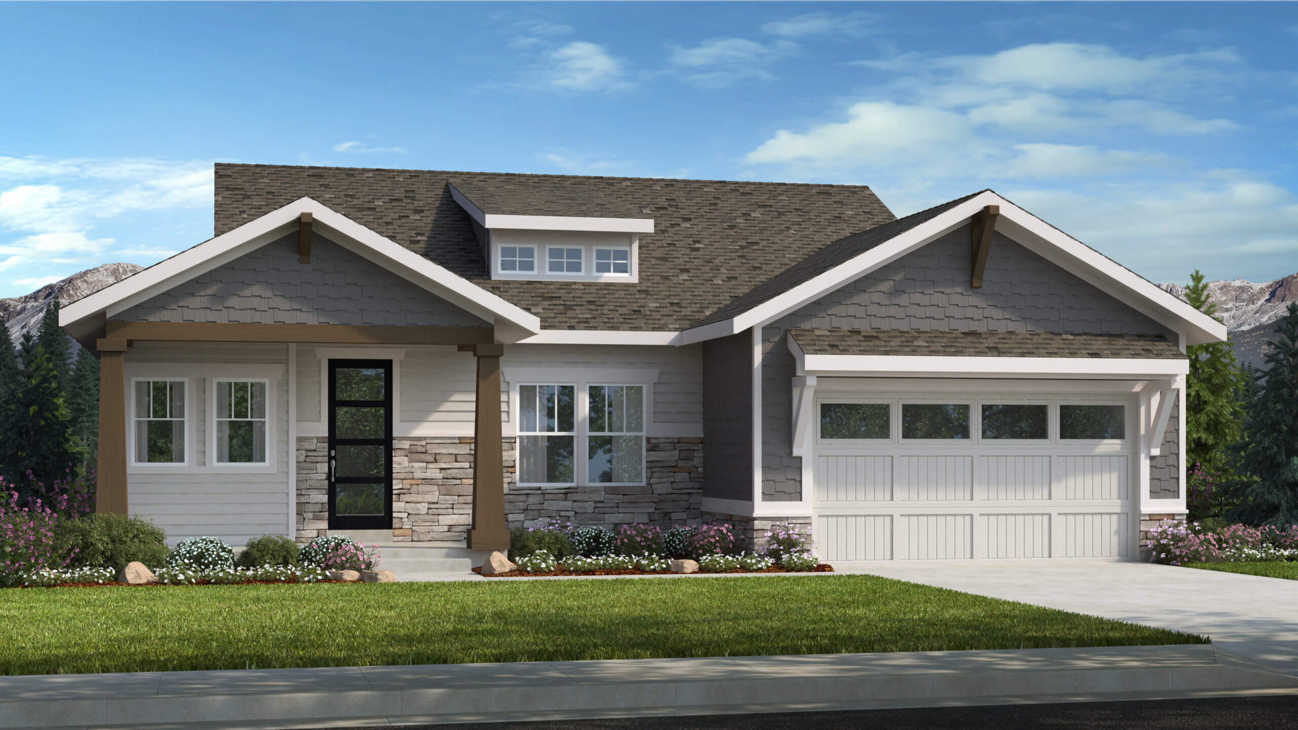 The Bristol: 2-4 Bed / 2-3 Bath Floor Plan in Monument, CO | Challenger ...