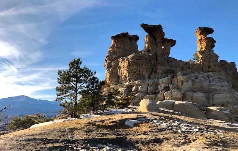 scenic view at pulpit rock park