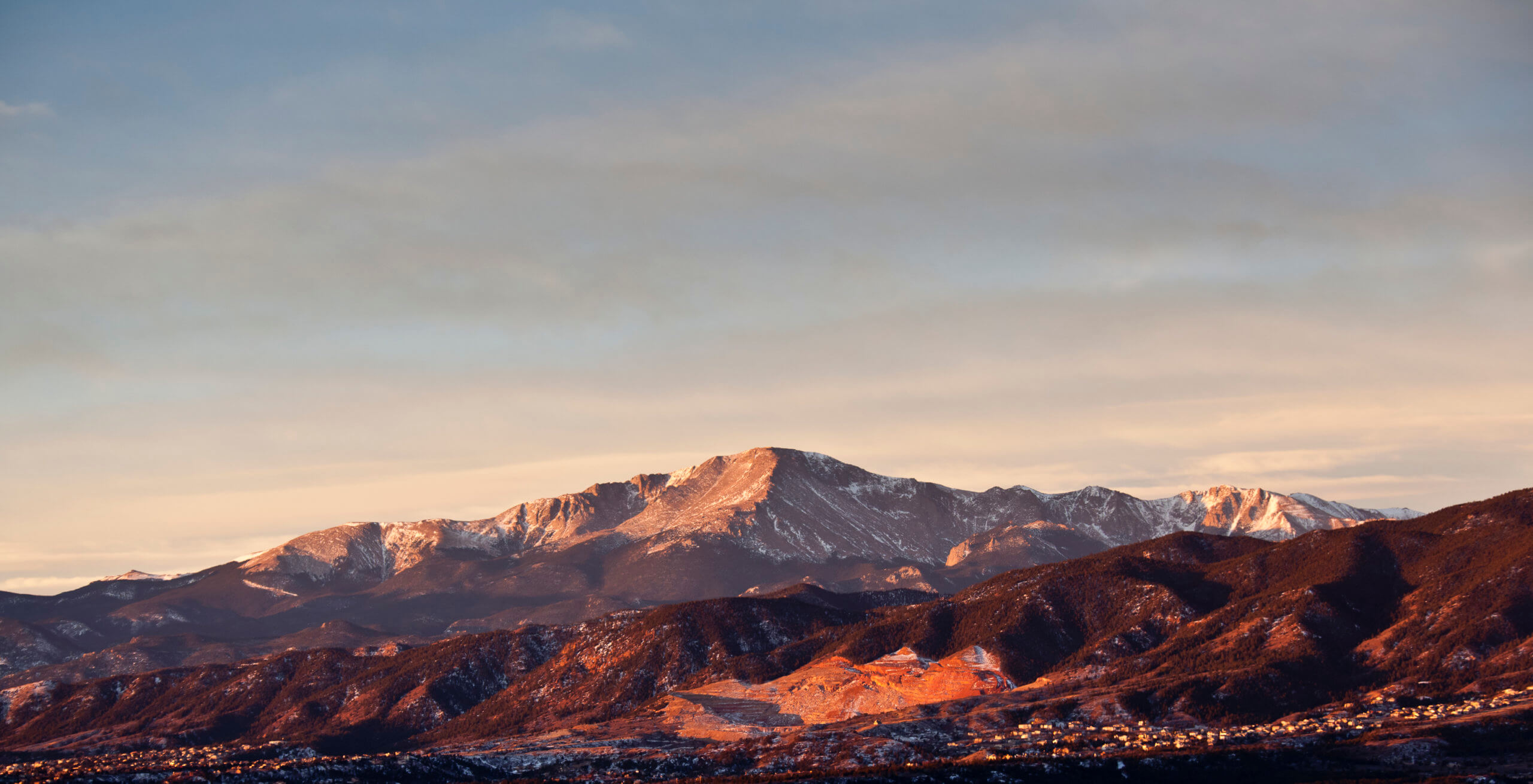 Pikes Peak sunrise