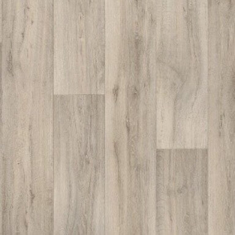 Top-down view of light grey-beige wood planks with subtle grain and variation.